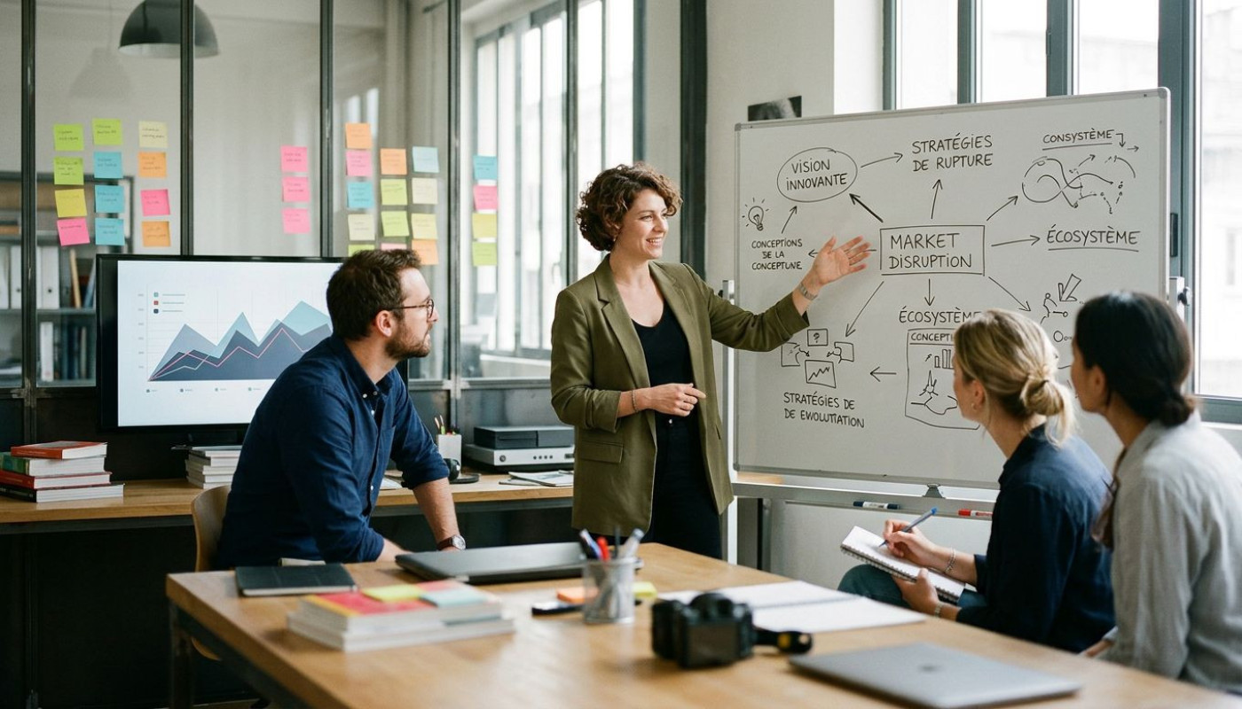Présenter une idée disruptante : les secrets des stratèges